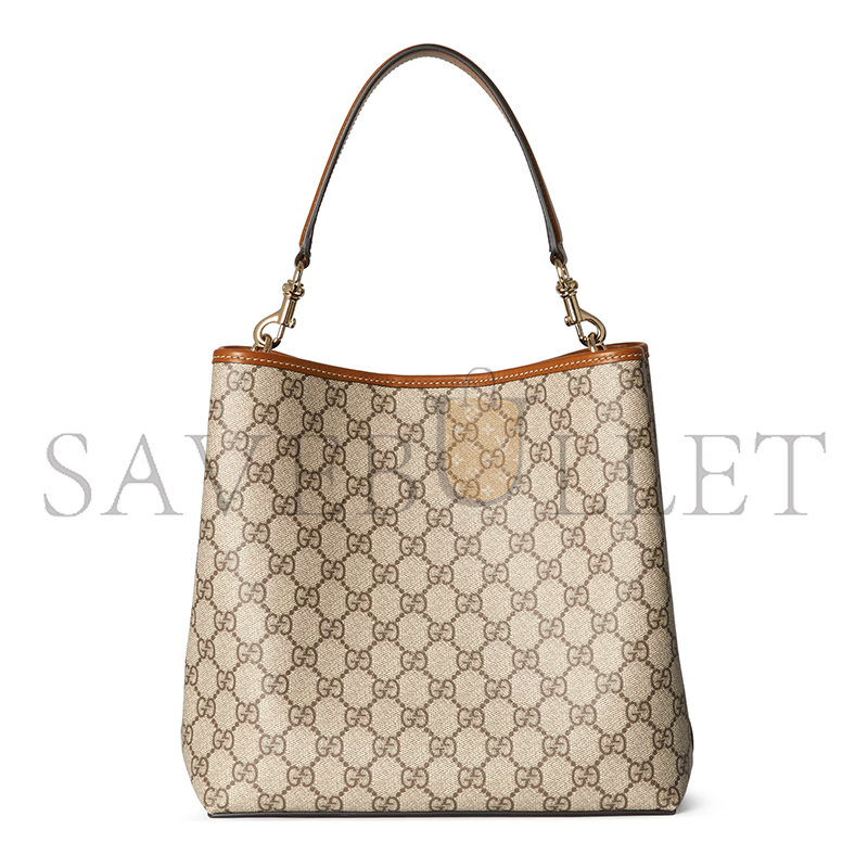 G*u*i gg emblem medium bucket bag 815103 (25*25*15.5cm)